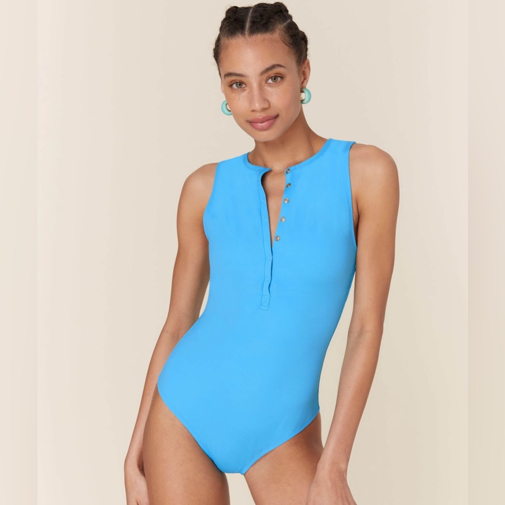 Andie Blue Women's M Tall Swim One Piece